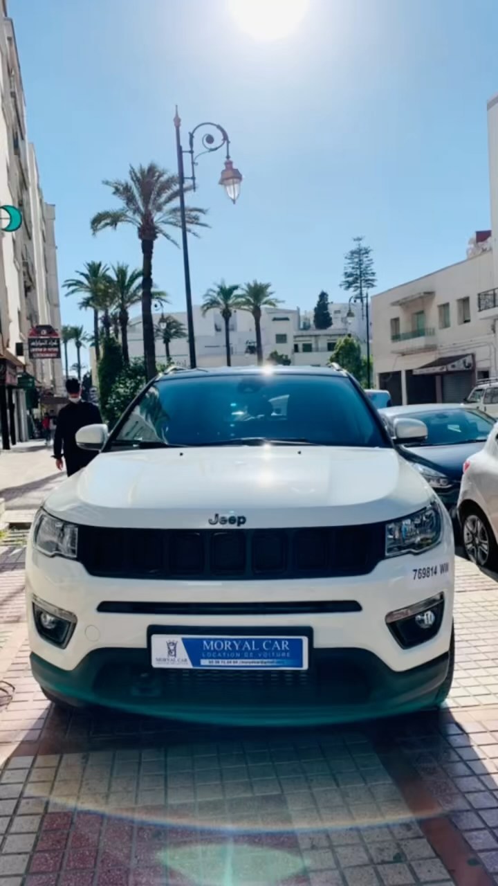 Jeep Compass blanche
