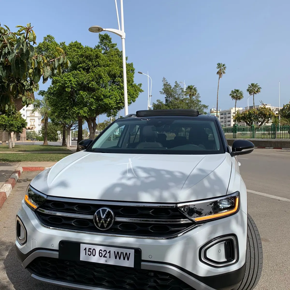 Volkswagen T-Roc blanc